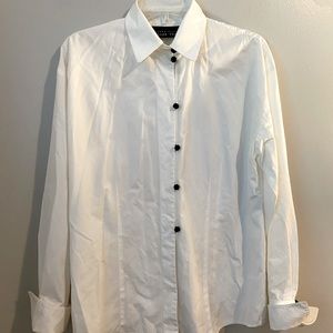 Ellen Tracy L/S white button down
